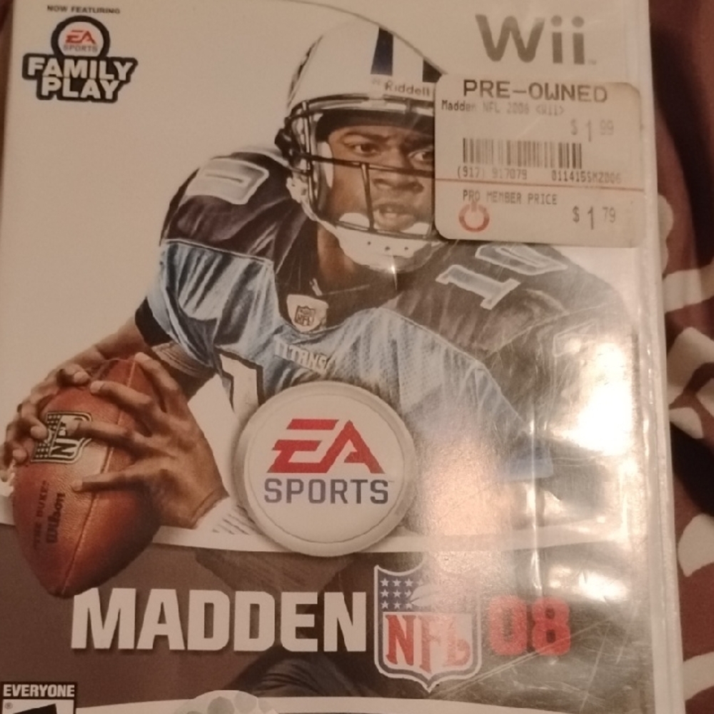 Madden NFL 08 for Wii -